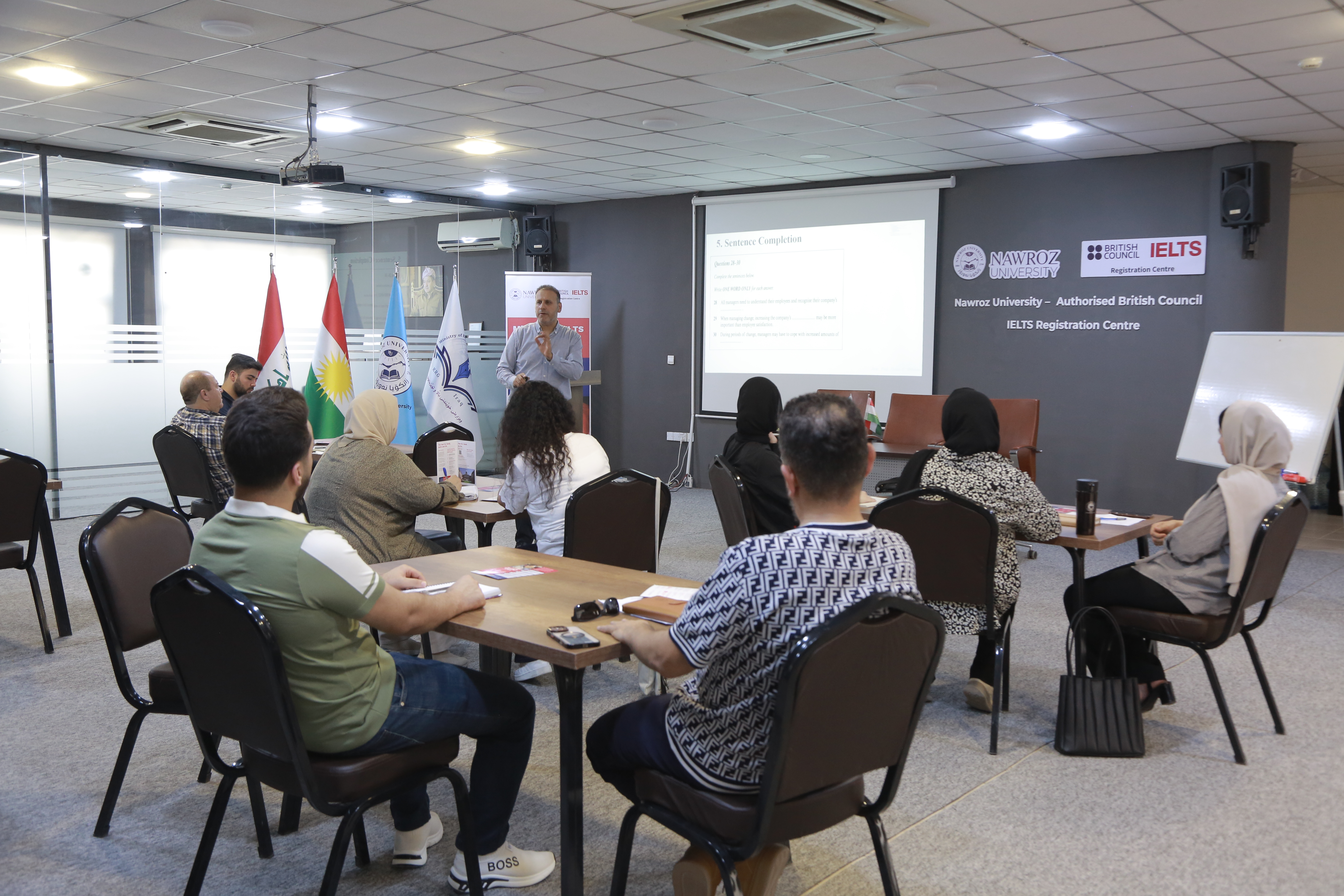 Nawroz University Launches First IELTS Preparation Course
