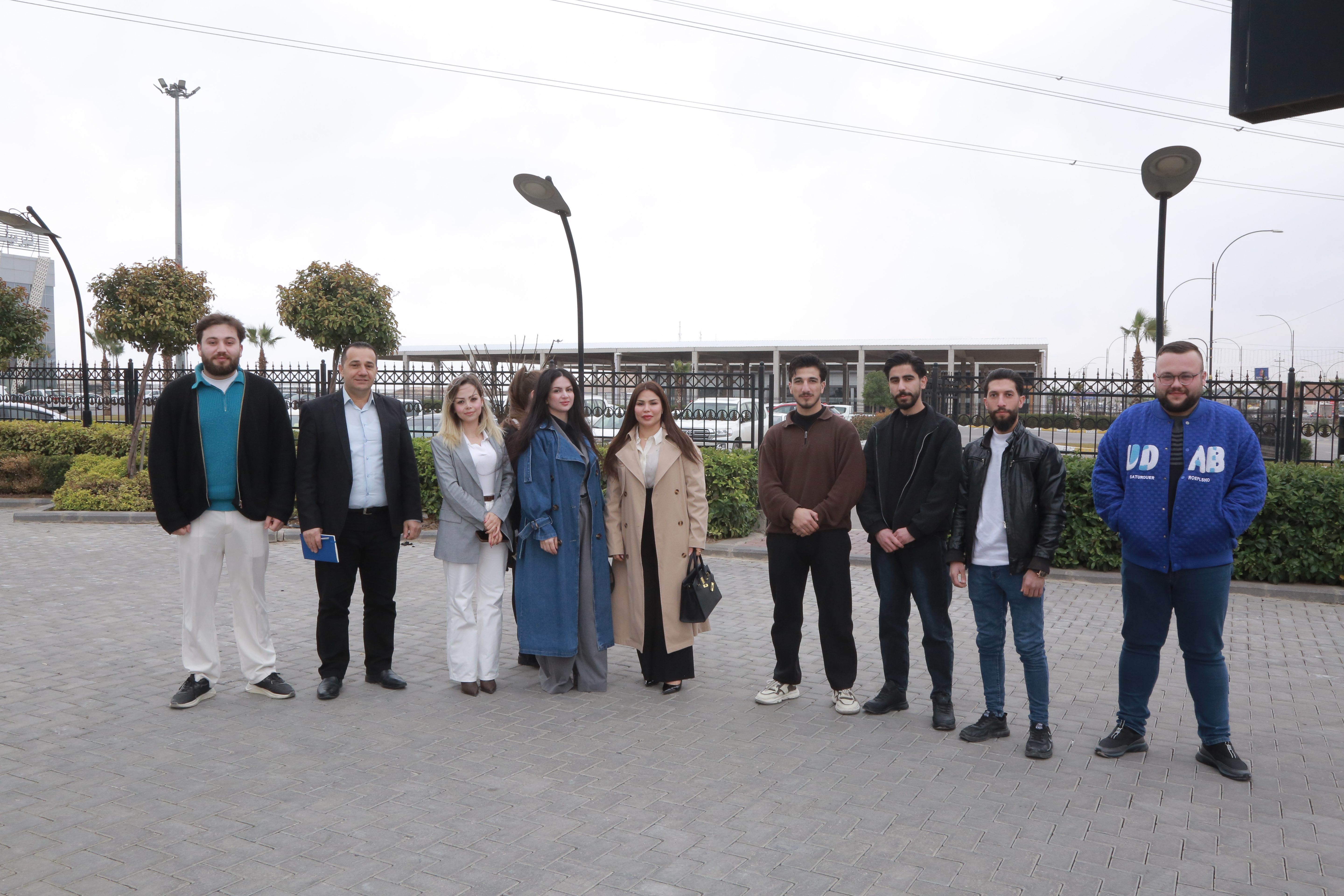 Nawroz University Students Visit Duhok International Terminal