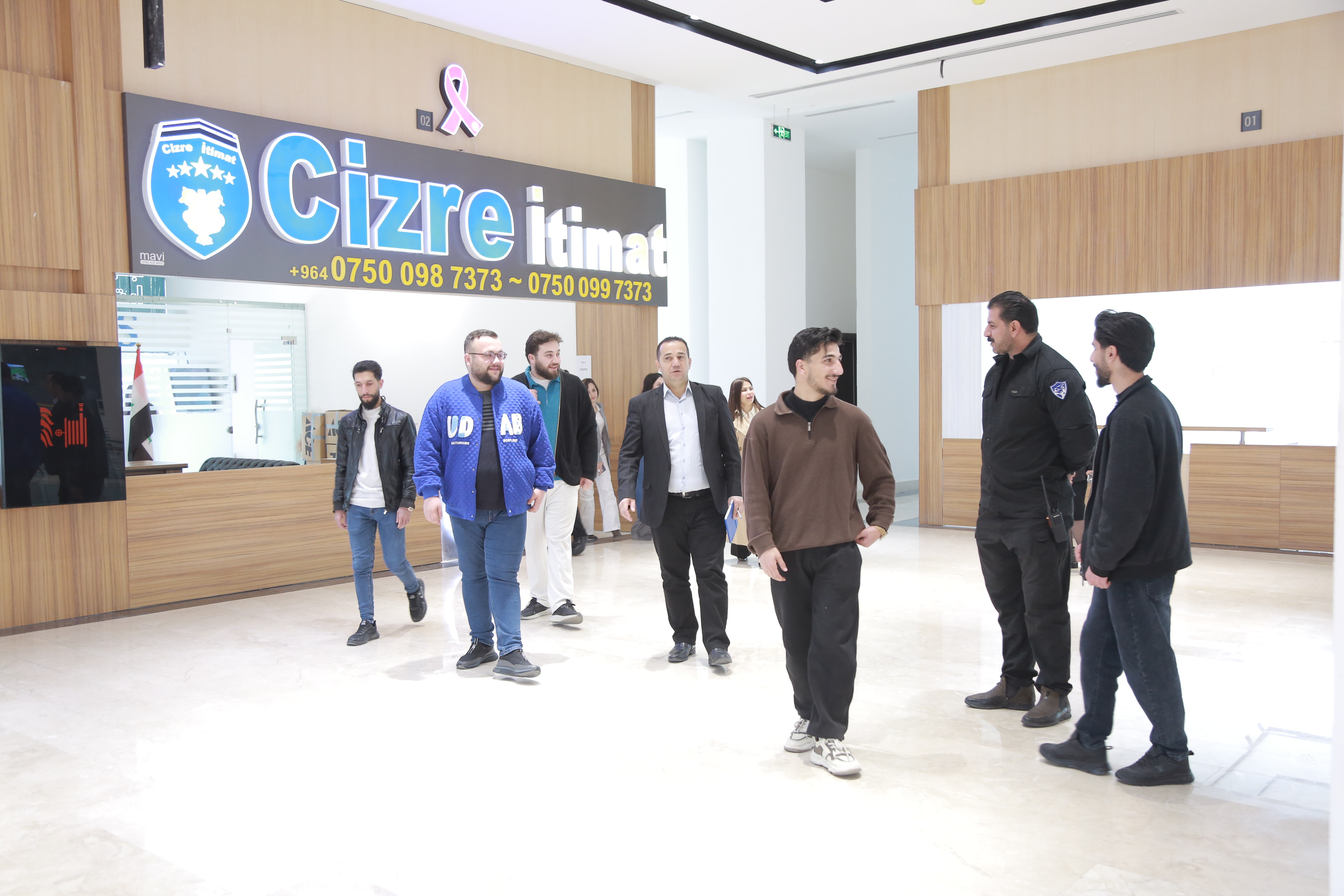 Nawroz University Students Visit Duhok International Terminal
