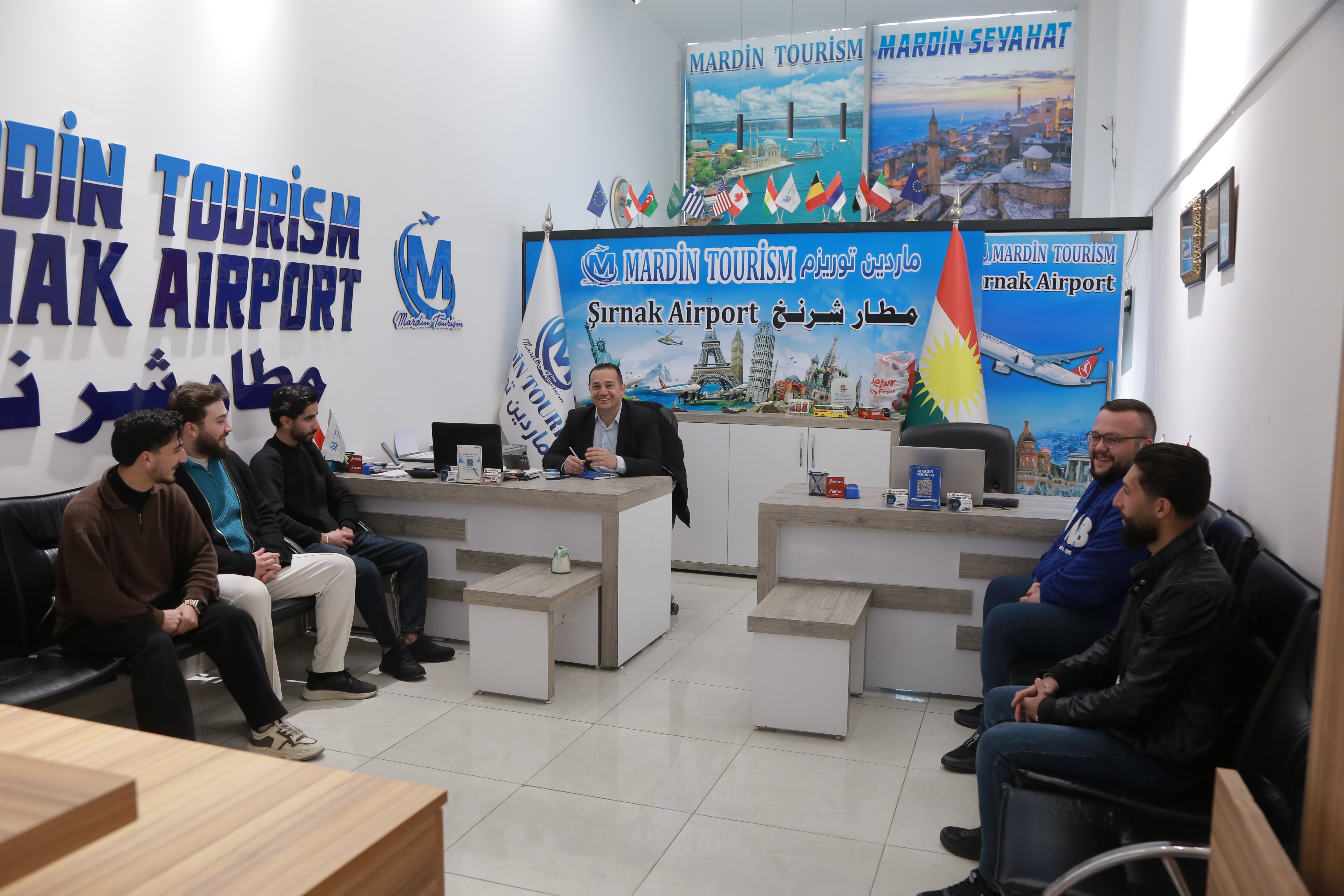 Nawroz University Students Visit Duhok International Terminal
