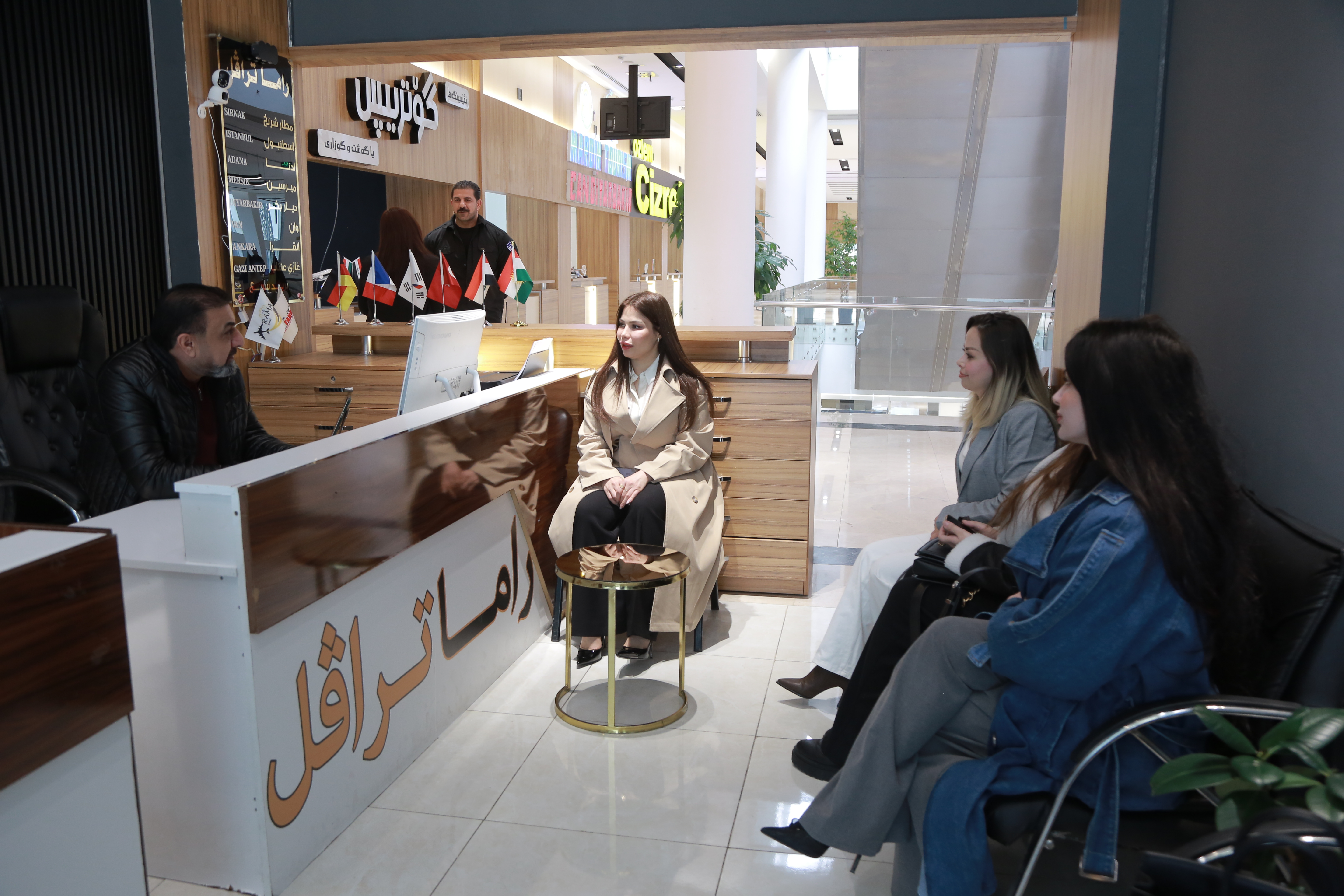 Nawroz University Students Visit Duhok International Terminal