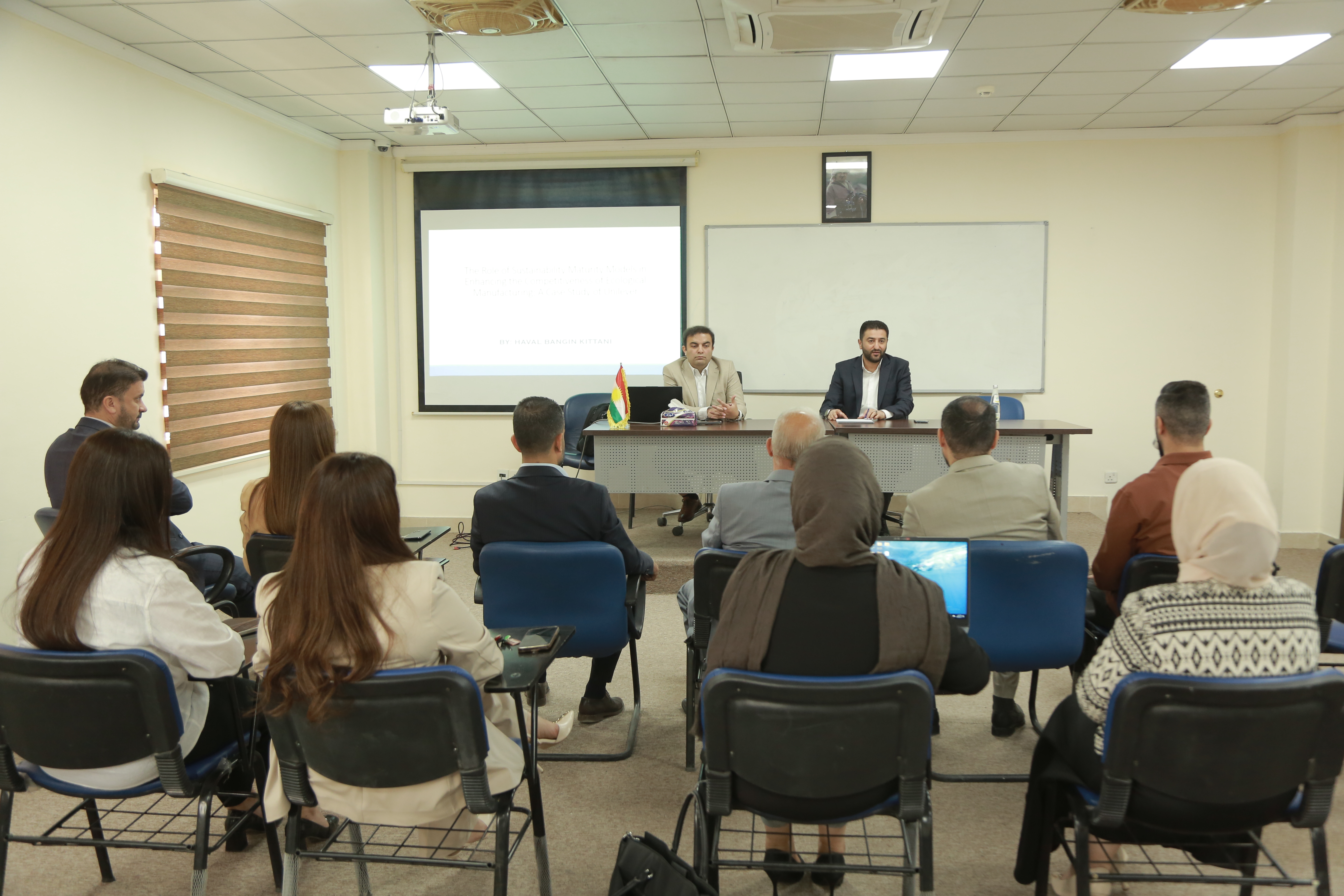 Seminar on Unilever’s Model at Nawroz University
