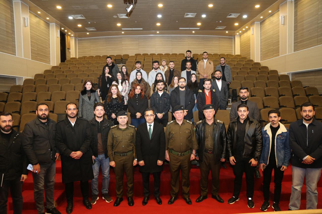 Law Students' Academic Visit to Duhok Police Directorate