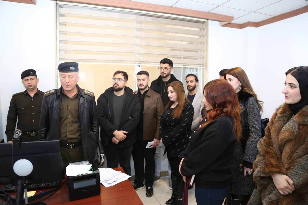 Law Students' Academic Visit to Duhok Police Directorate