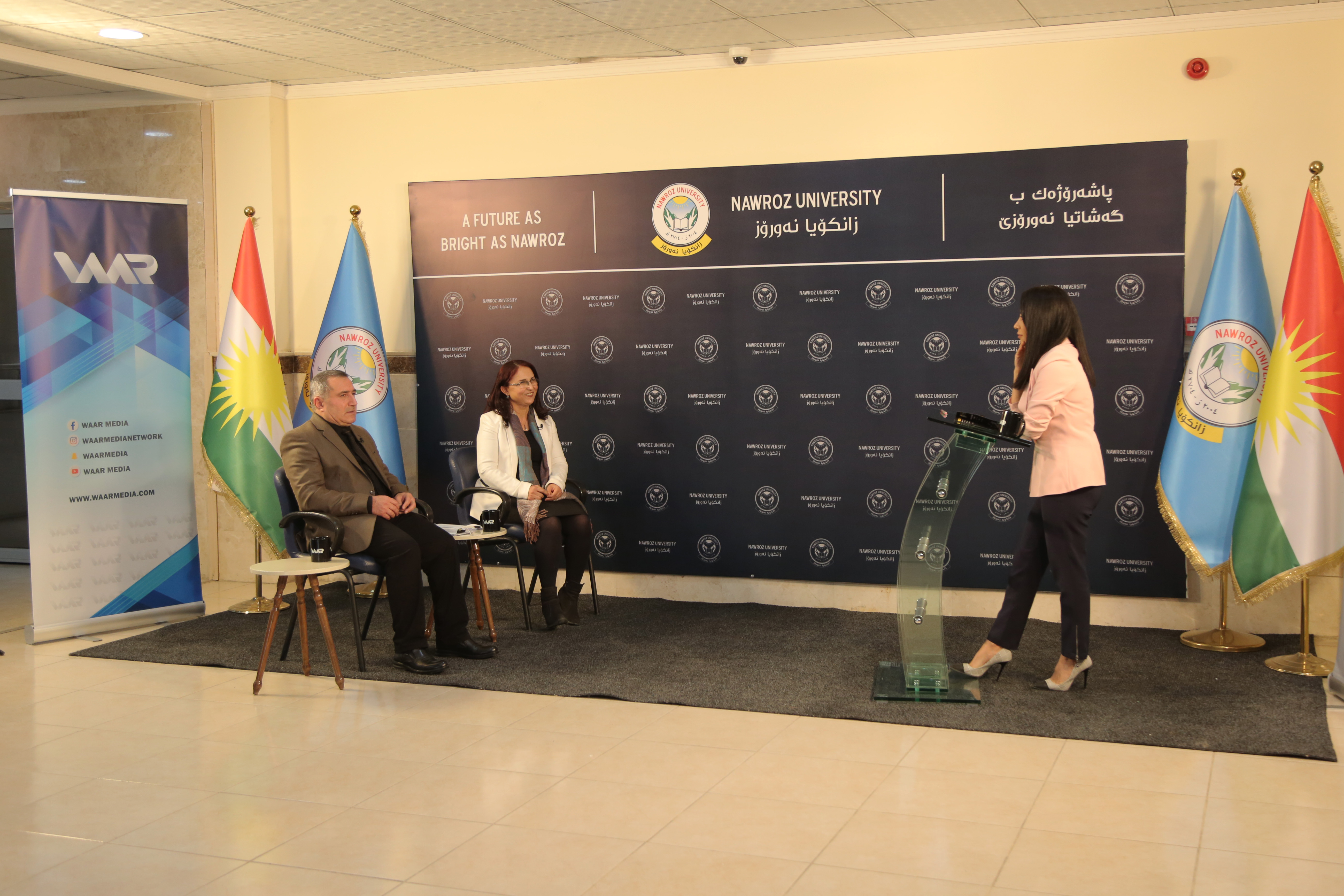 Nawroz University organizes an open discussion about The Urban Sustainability in Duhok City