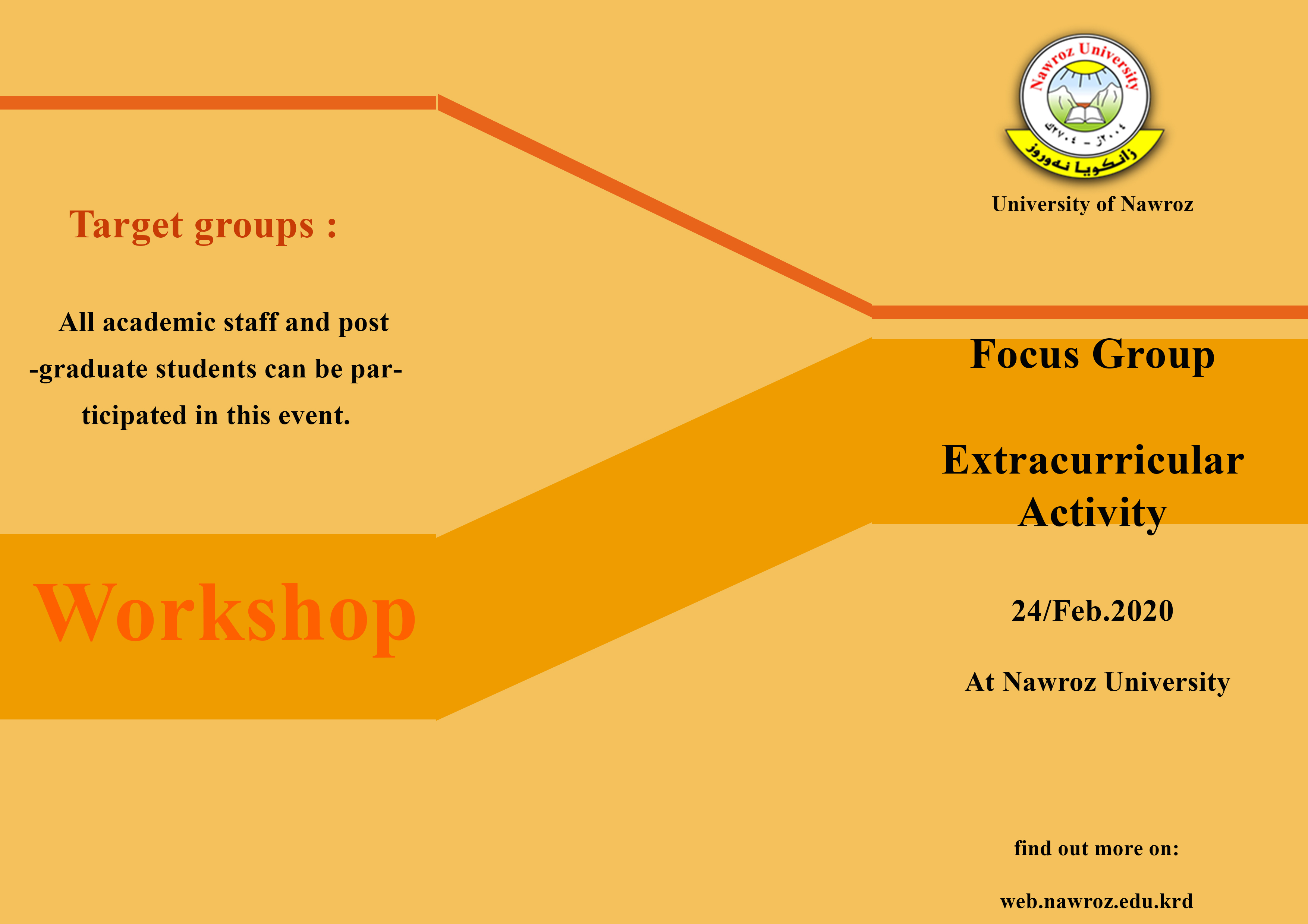 Focus Group Extracurricular Activity