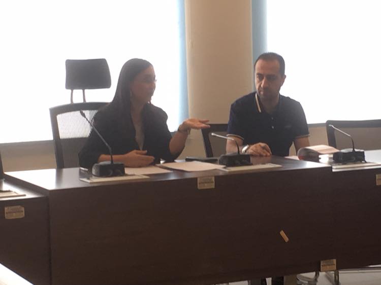 Dr. Layla Raswol Dean of the College of Computer and Information  Technology met with the faculty staff.