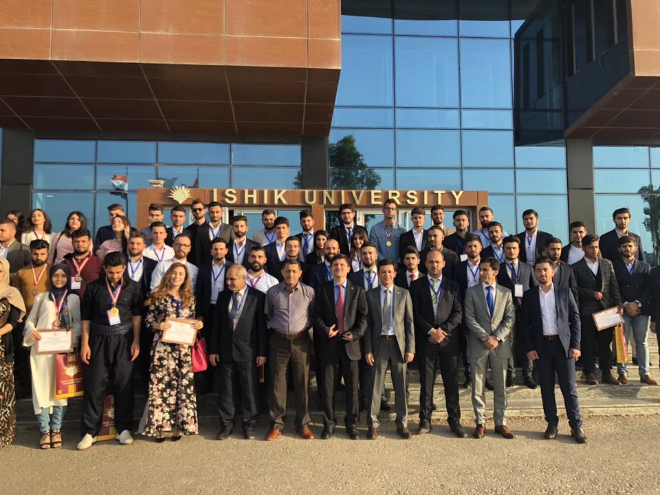 Exhibition held at the University of Ishik under the title "NICE 2018"