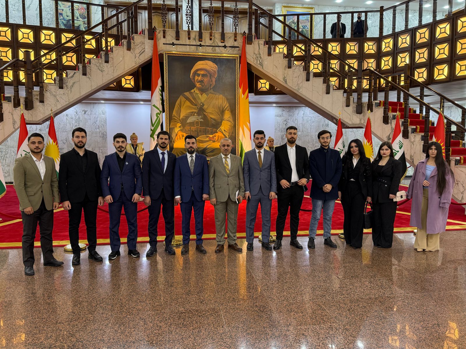 Nawroz University Students Visit Kurdistan Parliament