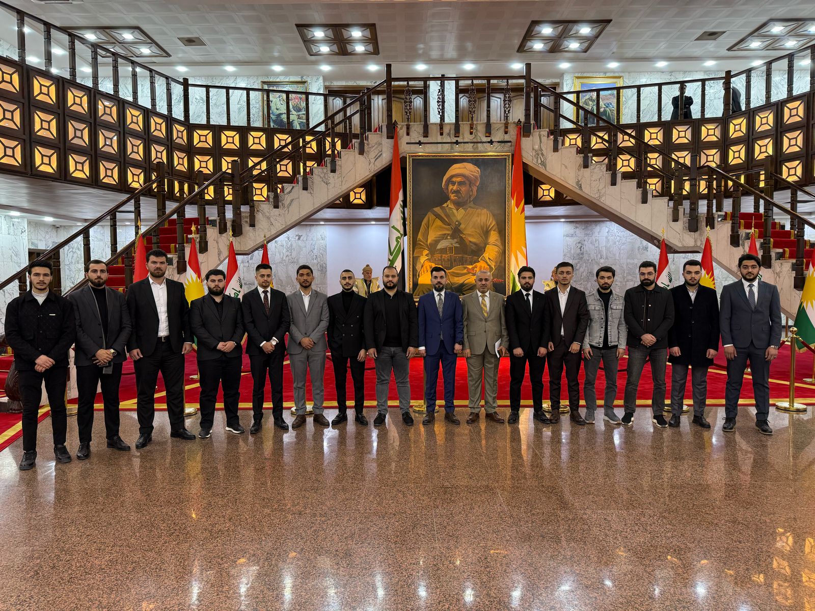 Nawroz University Students Visit Kurdistan Parliament
