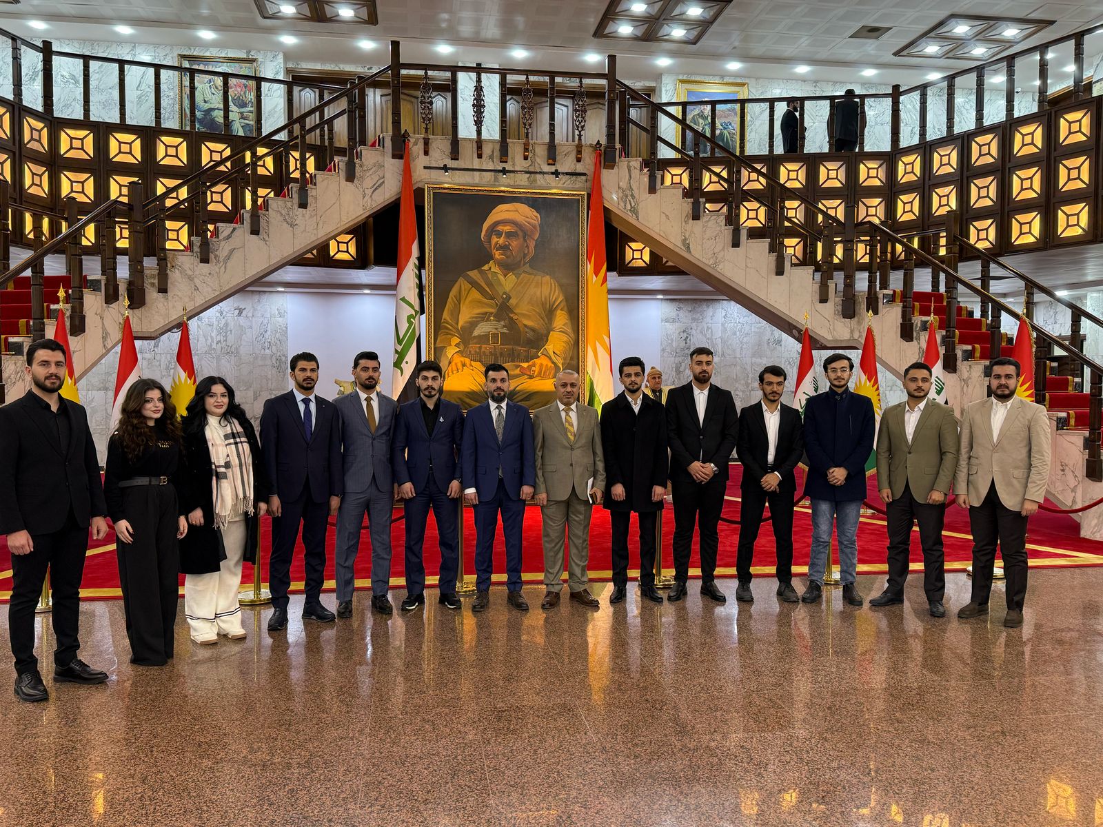 Nawroz University Students Visit Kurdistan Parliament
