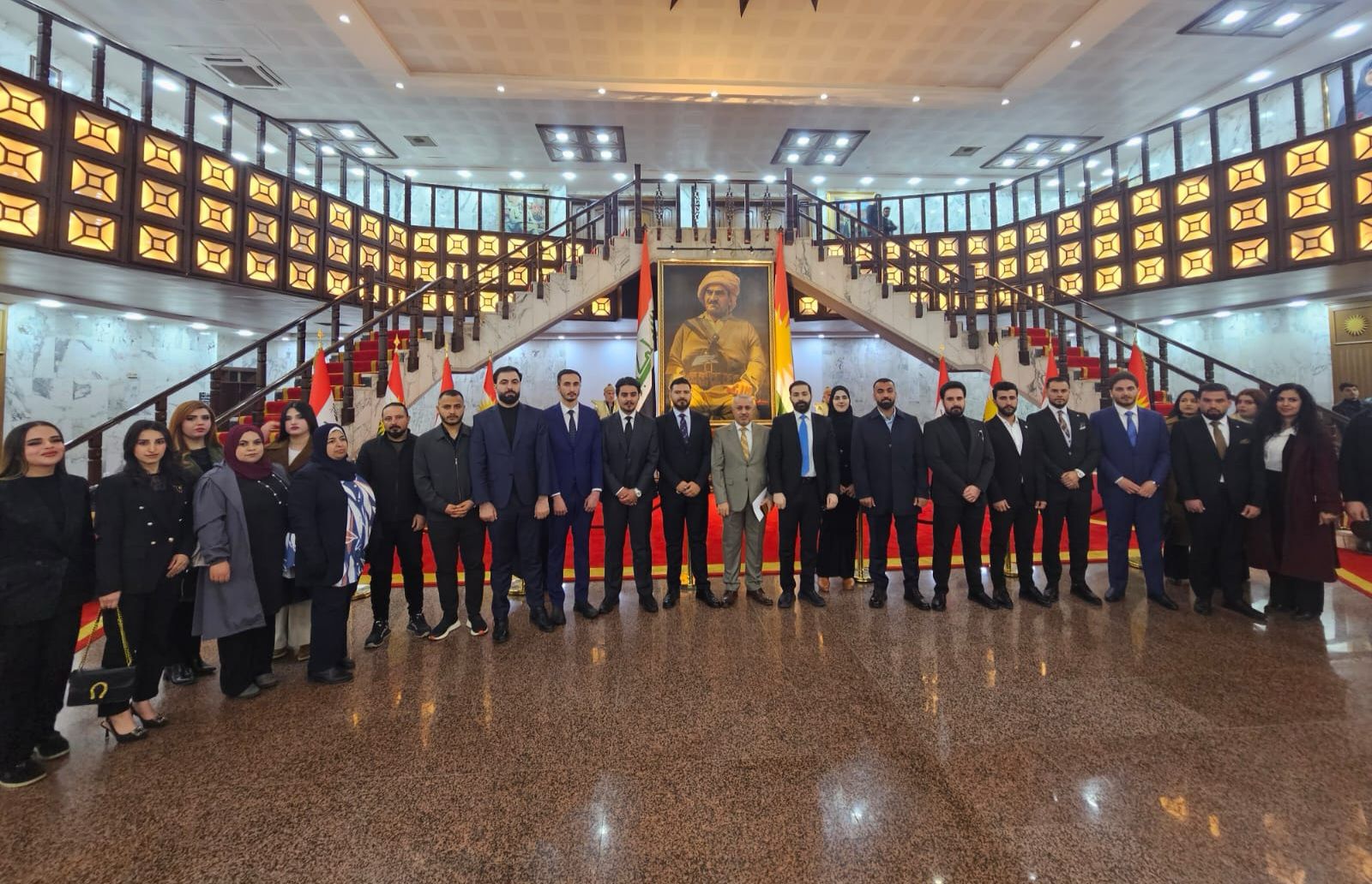 Nawroz University Students Visit Kurdistan Parliament