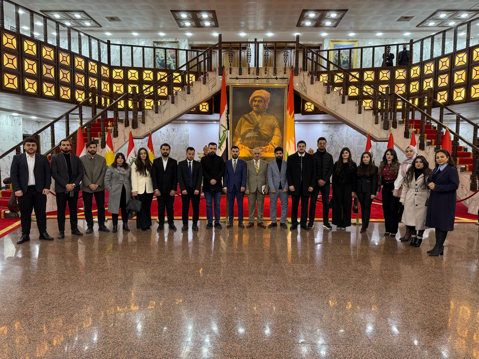 Nawroz University Students Visit Kurdistan Parliament