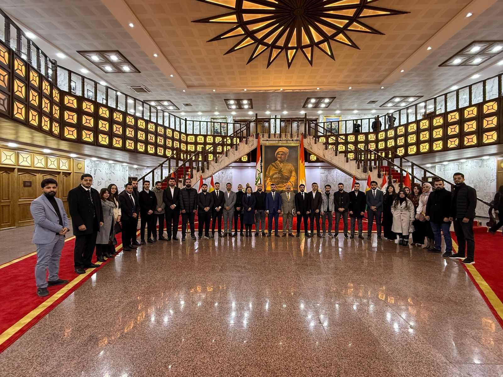Nawroz University Students Visit Kurdistan Parliament