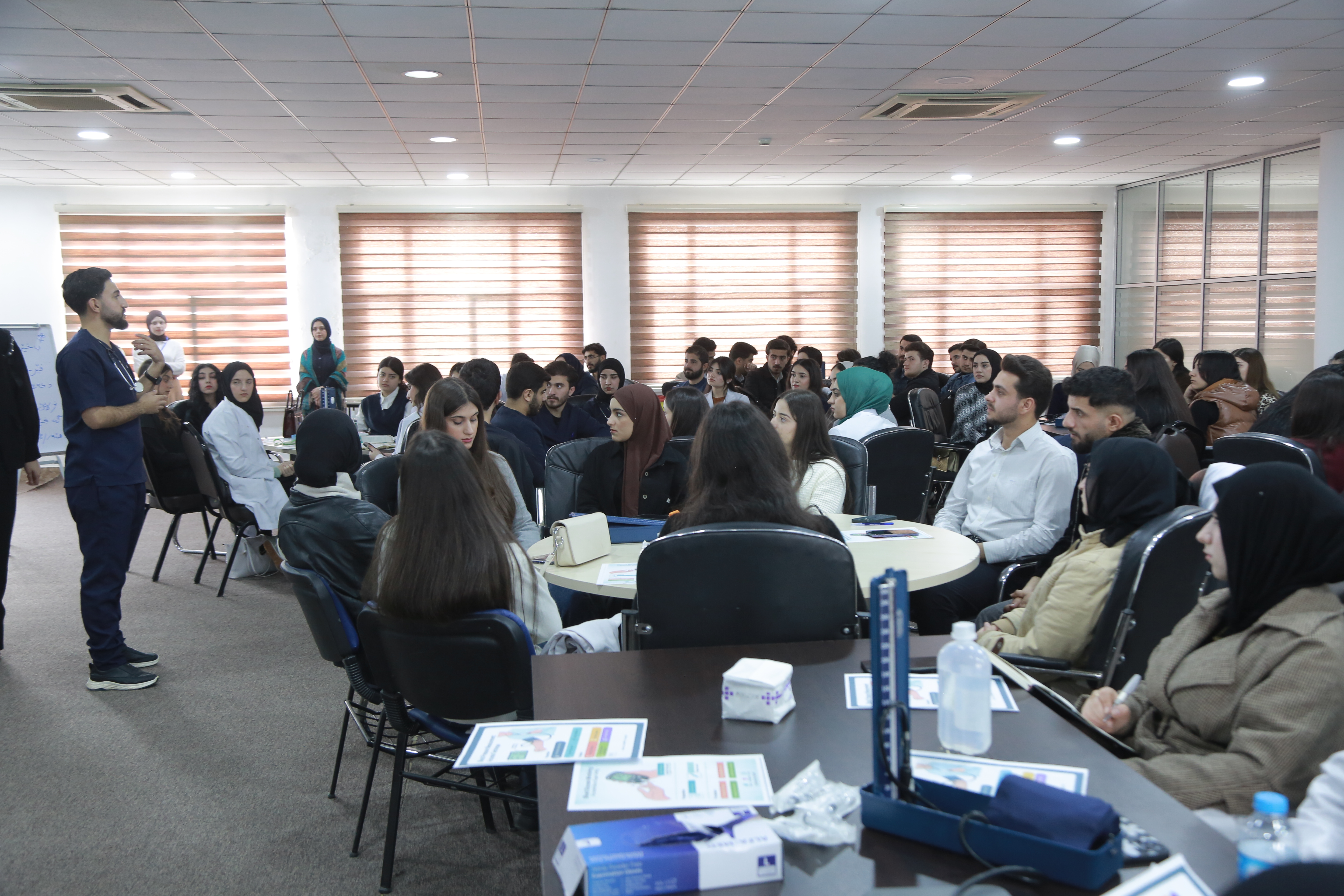 Opening of a Medical Training Course at Nawroz University