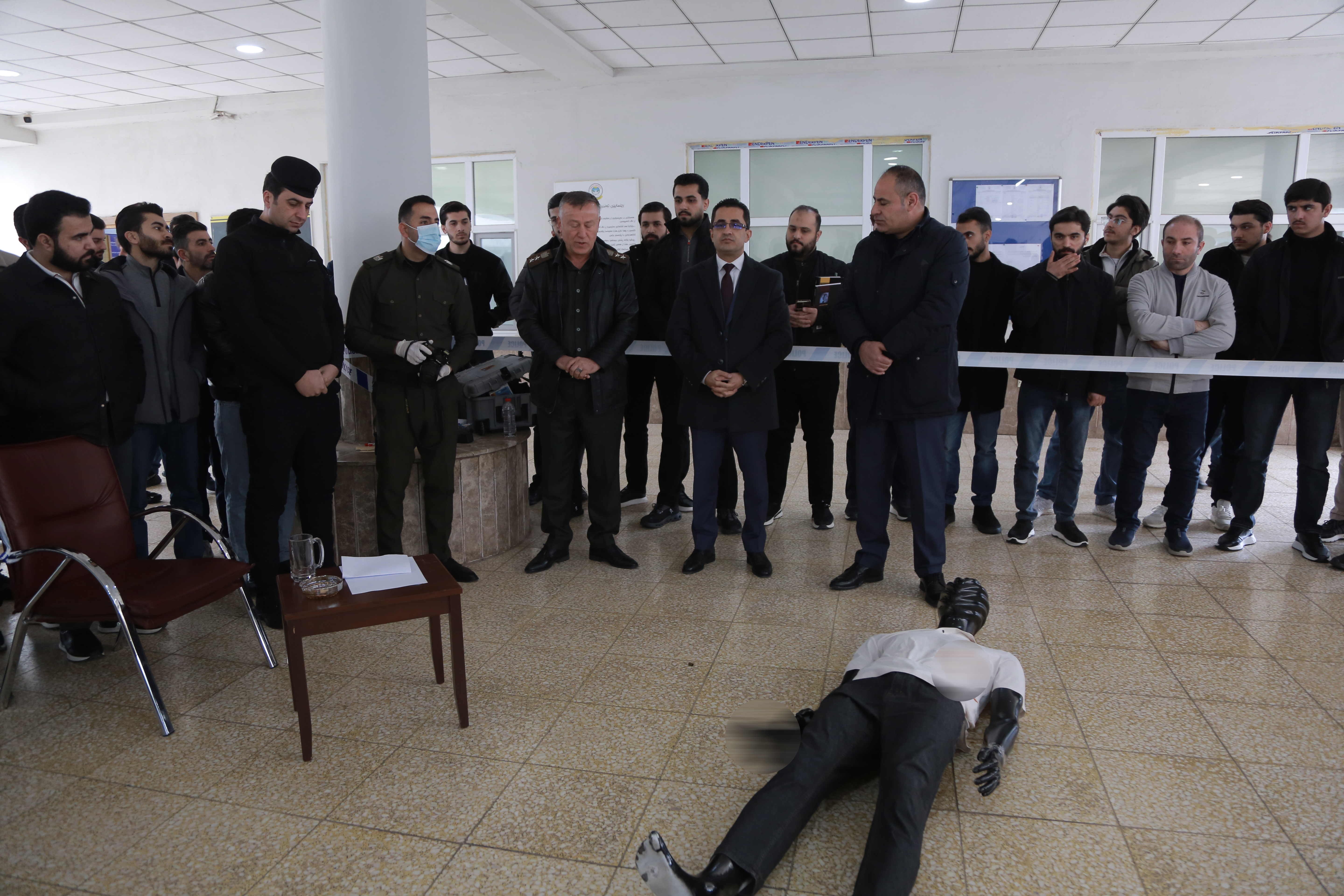 College of Law and Politics Organizes an Activity on Crime Scene Investigation