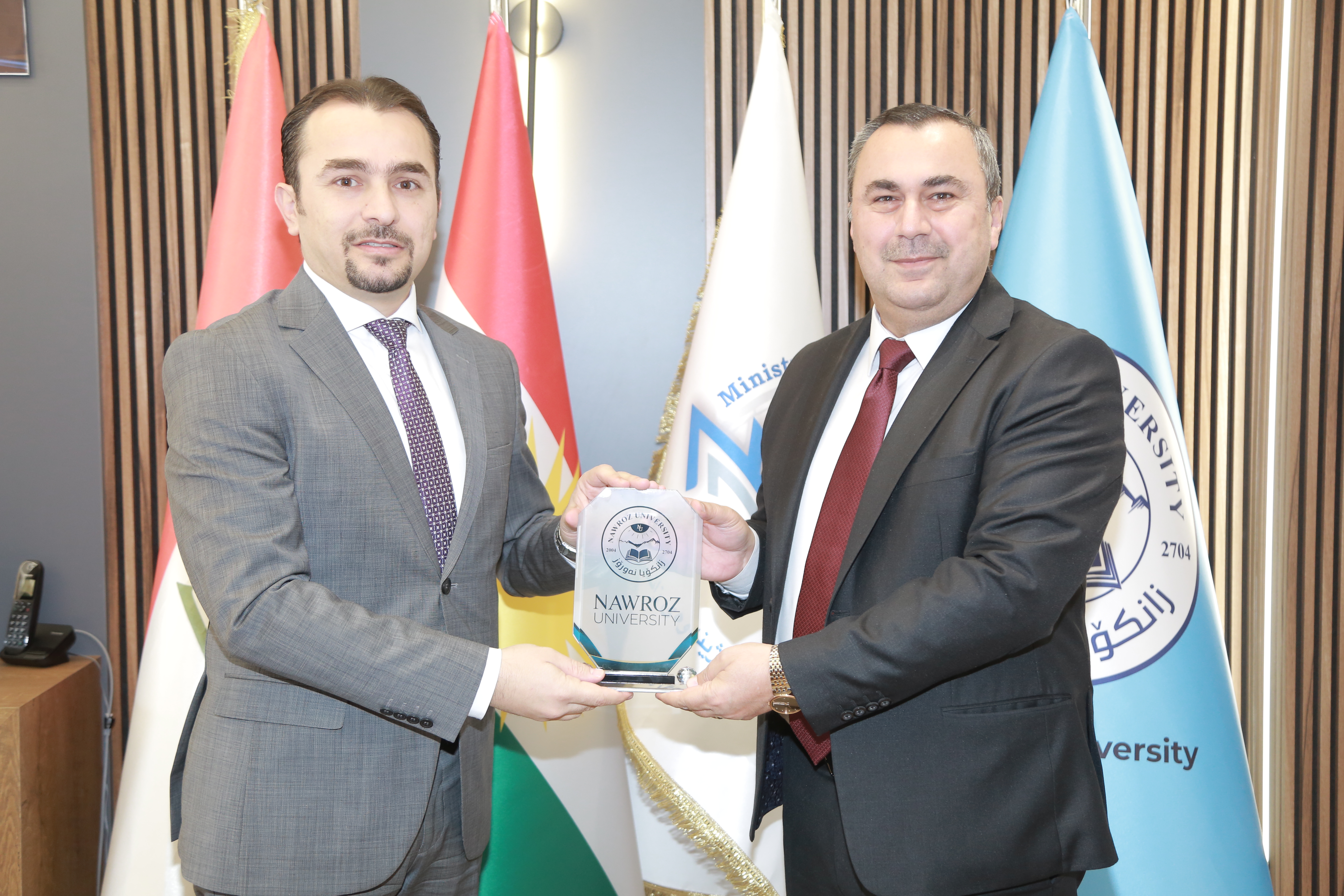 Nawroz University and Charsteen Vocational and Technical Institute Sign a Memorandum of Understanding